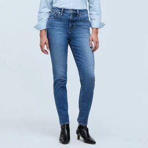 Madewell Women’s Stovepipe High Rise Slim Straight Denim Jeans, Size 31